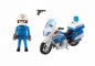 Playmobil City Action: Motor policyjny ze światłem LED (6923)