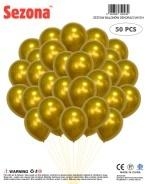 Balony złote 50szt