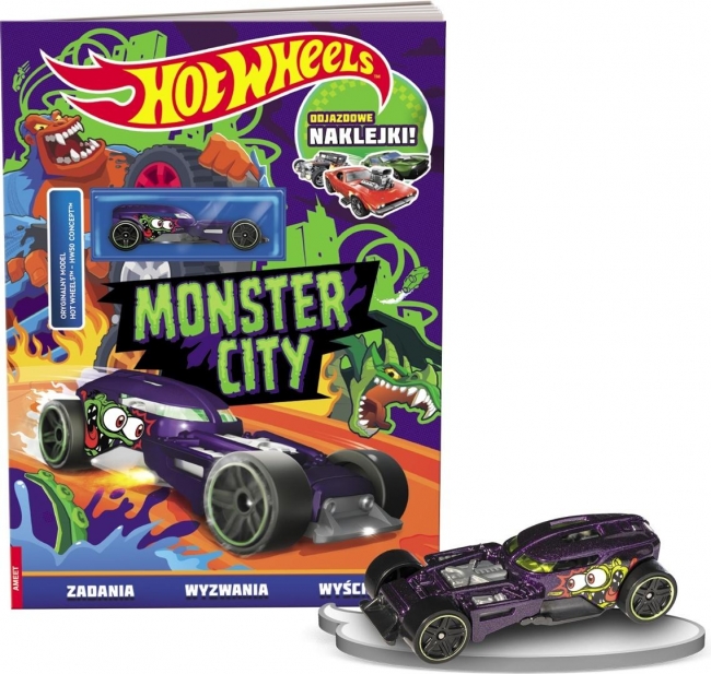 <img src='https://webimage.pl/pics/239/0/d9788325350239.jpg' style='height:440px' /> Mattel Hot Wheels. Monster city