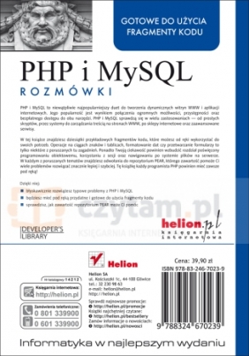 PHP i MySQL Rozmówki - Wenz Christian