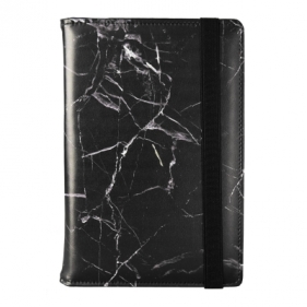 Notes A5 na gumkę kratka MARBLE N-25PR