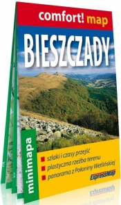 Comfort! map Bieszczady 1:200 000 minimapa - Opracowanie zbiorowe
