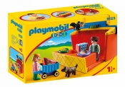 Playmobil 1.2.3.: Przenośny stragan (9123)