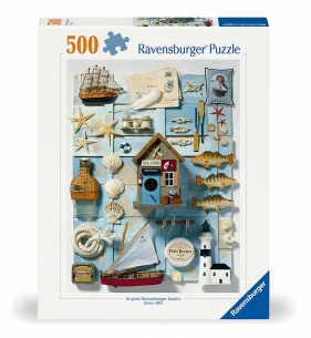 Ravensburger, Puzzle 500: Morskie klimaty (12000223)