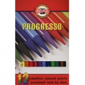 Kredki Progresso 8756, 12 kolorów (10365)