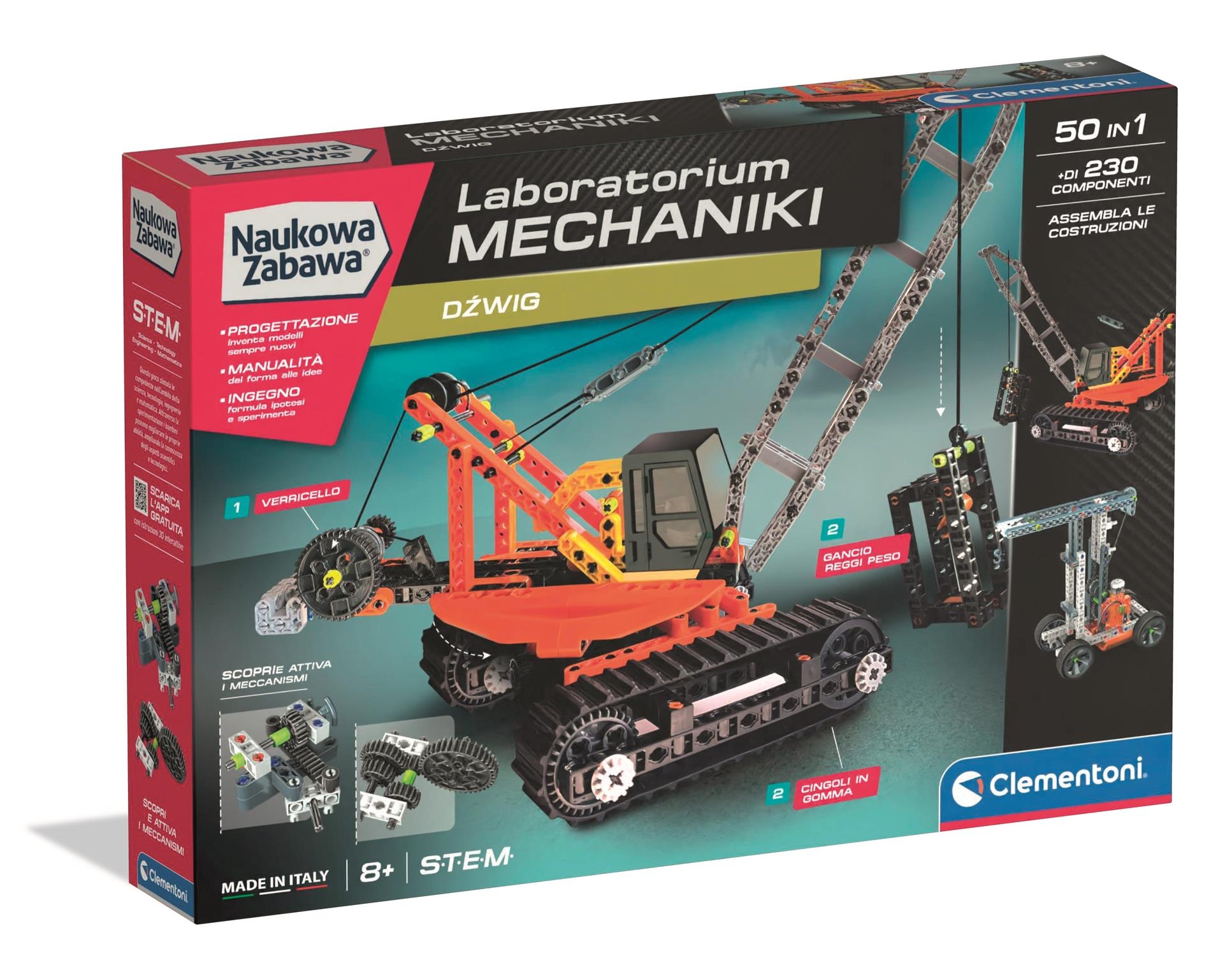 Laboratorium mechaniki: Dźwig (50402)