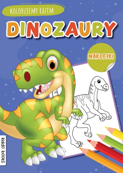 <img src='https://webimage.pl/pics/239/6/d9788368876239.jpg' style='height:440px' /> Dinozaury. Kolorujemy razem