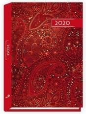 Terminarz 2020 B6 Kolorowy ornament