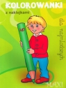 Kolorowanki dla najmłodszych z naklejkami - MAXI 1 praca zbiorowa