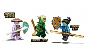 Lego Ninjago: Dżunglowy chopper Lloyda (71745)