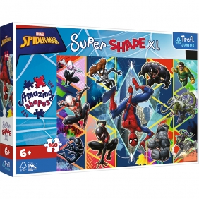 Puzzle 160 XL Super Shape: Marvel Spiderman