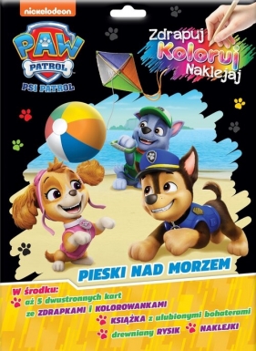Psi Patrol. Zdrapuj, koloruj, naklejaj - null null