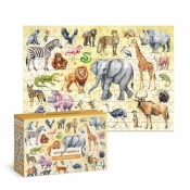 Puzzle 200 Montessori Safari animals