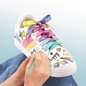 Make it real Ozdoby na buty Sticker Chic Rainbow, Zestaw kreatywny