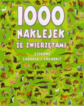 1000 naklejek ze zwierzętami