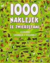 1000 naklejek ze zwierzętami