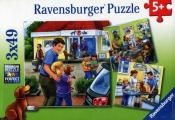 Puzzle Lecznica dla zwierząt 3x49 (094240)
