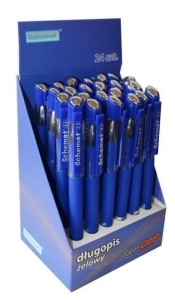 Długopis żelowy 0,7mm niebieski (24szt)