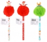 Długopis wymazywalny Xmas Buddies Pompom 0.5mm -  niebieski, 1 szt.