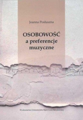 Osobowość a preferencje muzyczne - Posłuszna Joanna