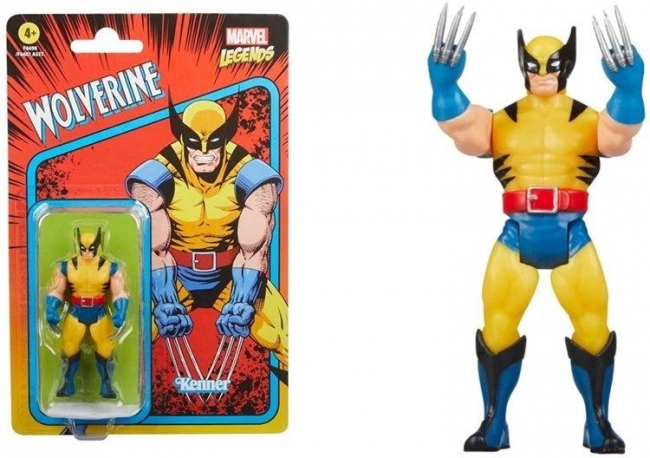 <img src='https://webimage.pl/pics/240/7/d5010996147240.jpg' style='height:440px' /> Figurka Marvel retro legends Wolverine