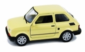 Fiat 126p 1:27 kremowy WELLY