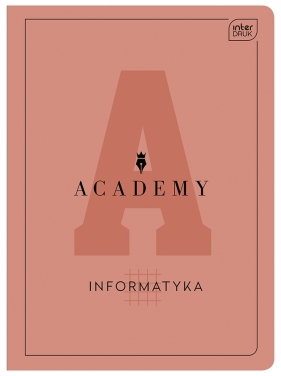 Zeszyt A5/60k kratka Academy Hybrid - Informatyka