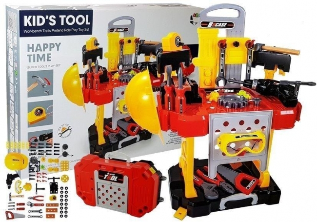 Warsztat na baterie 3w1 85el 56cm