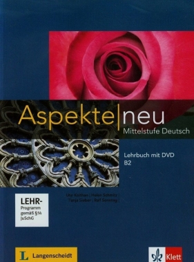 Aspekte neu Mittelstufe Deutsch Lehrbuch mit DVD B2 - Helen Schmitz, Tanja Sieber, Ute Koithan