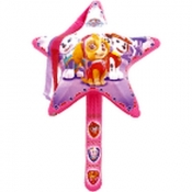 Balon gumowy Godan dmuchaniec gwiazdka Psi Patrol Stella bd 1 szt różowy (104713)