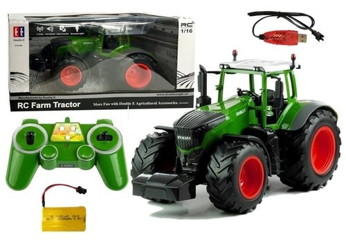 Traktor zdalnie sterowany 1:16 Double E