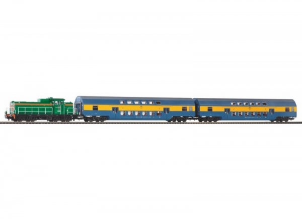 Pociąg Zestaw osobowy PKP z SM42 (97924)