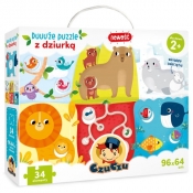 Duuuże puzzle z dziurką