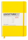 Kalendarz 2015 Medium Leuchtturm1917 tygodniowy cytrynowy