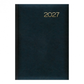 Kalendarz 2027 A5 dzienny granatowy SK2