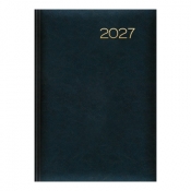 Kalendarz 2027 A5 dzienny granatowy SK2