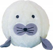 Piłka Fuzzy Ball S'cool Seal biała D.RECT
