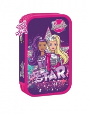 Piórnik podwójny z wyposażeniem Barbie