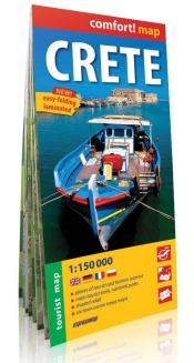Crete tourist map 1:150 000