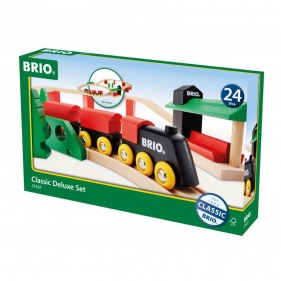 Brio Trains & Vehicles: Kolejka podstawowa - Zestaw Deluxe (63342400)