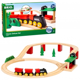 Brio Trains & Vehicles: Kolejka podstawowa - Zestaw Deluxe (63342400)