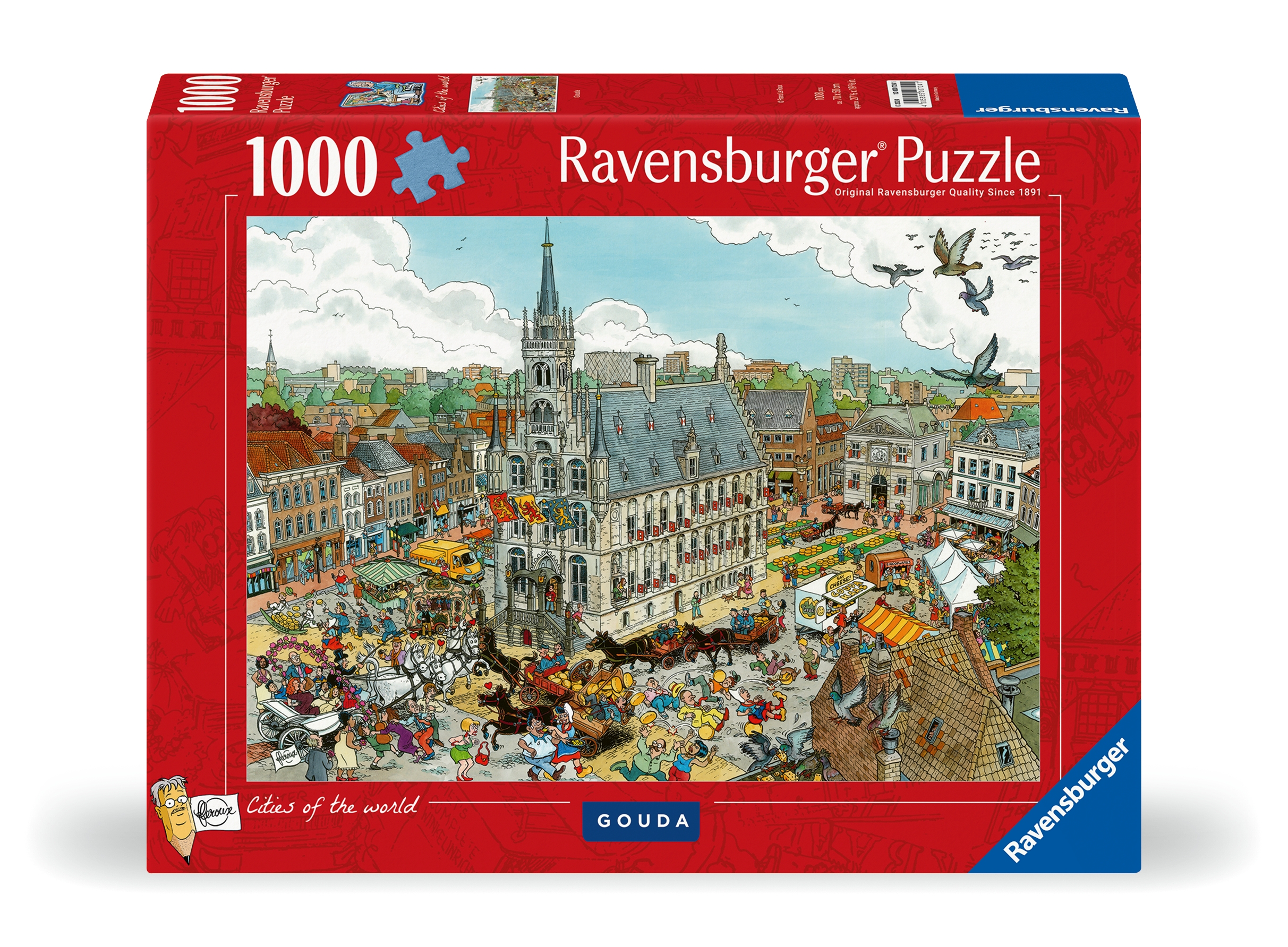 Ravensburger, Puzzle 1000: Gouda (12000724)