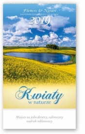 Kalendarz 2019 Reklamowy Kwiaty w naturze RE4