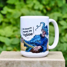 Kubek duży (440 ml) – Po kawce lepiej się rąbie
