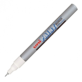 Marker olejowy PX-203/S srebrny