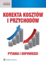 Korekta kosztów i przychodów Pytania i odpowiedzi