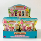 Sylvanian Families Dzieci w kolorowych zajączkowych kostiumach torebki niespodzianki 1szt.mix 5924