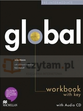 Global Pre-Intermediate WB with Key +CD - Julie Moore