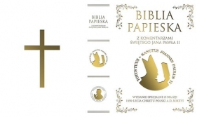 Biblia papieska na Rocznicę 1050-lecia Chrztu Polski z komentarzami Św. Jana Pawła II
