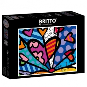 Puzzle 2000 Zachód słońca, Romero Britto